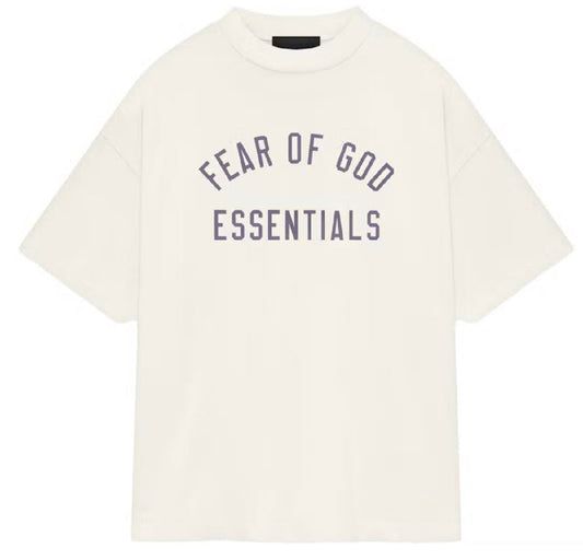 Essentials Jersey Crewneck Tee Eggshell