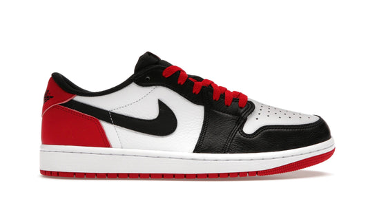 Jordan 1 Low Retro “Black Toe”