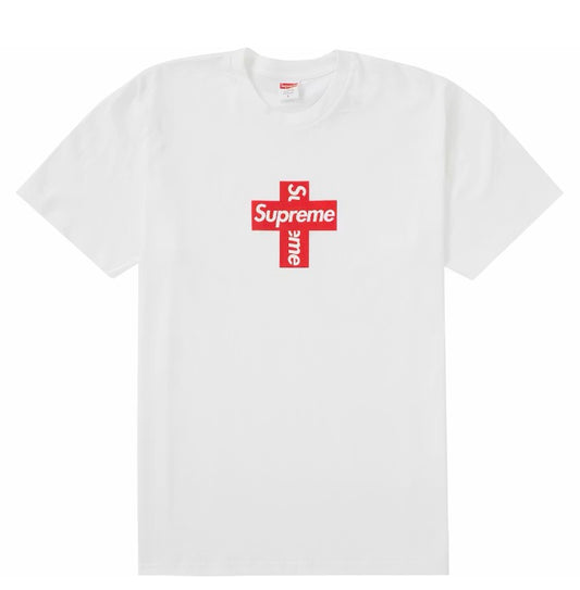 Supreme Cross Box Logo Tee White FW20