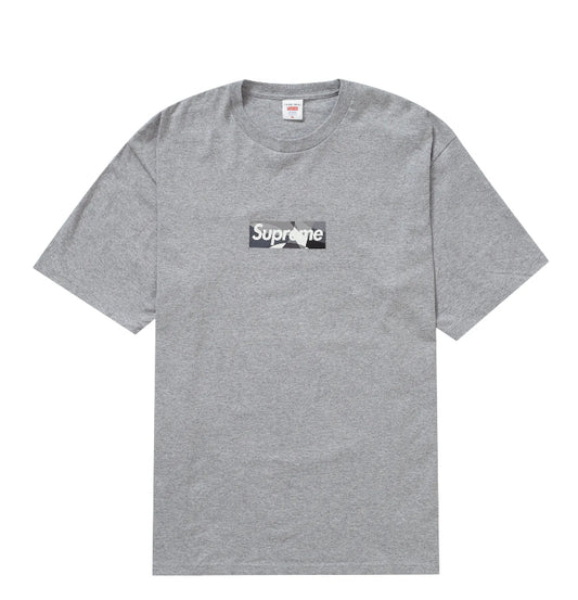 Supreme x Emilio Pucci Box Logo Tee Grey (SS21)