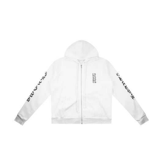 Chrome Hearts Vertical Logo Zip Up
