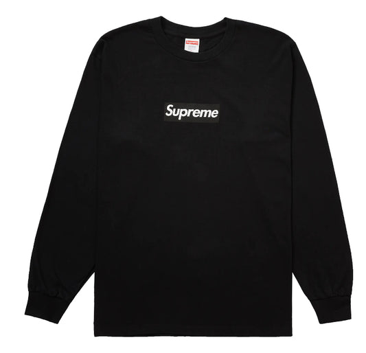 Supreme Box Logo Longsleeve L/S Tee Black FW20