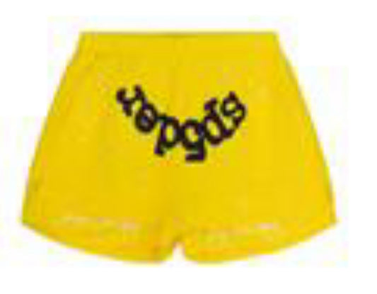 Sp5der Web Shorts Yellow