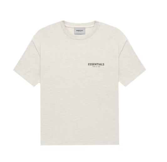 Essentials “Light Heather Oatmeal” Tee