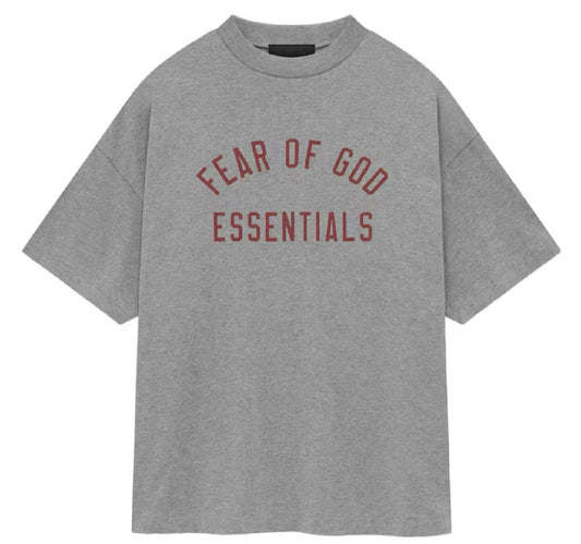 Essentials Jersey Crewneck Tee Dark Grey