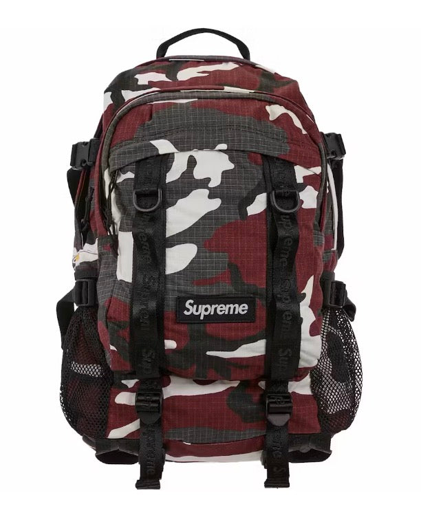 Supreme Red Camo Backpack