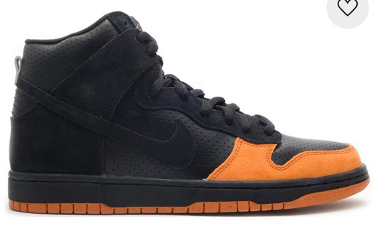 Nike Sb High Black Solar Orange
