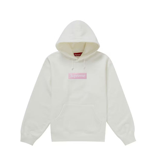 Supreme “White” FW25 Box Logo Hoodie