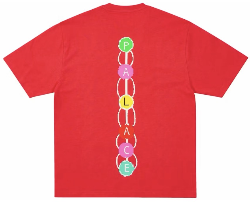 Palace “Chakradical” Tee Red