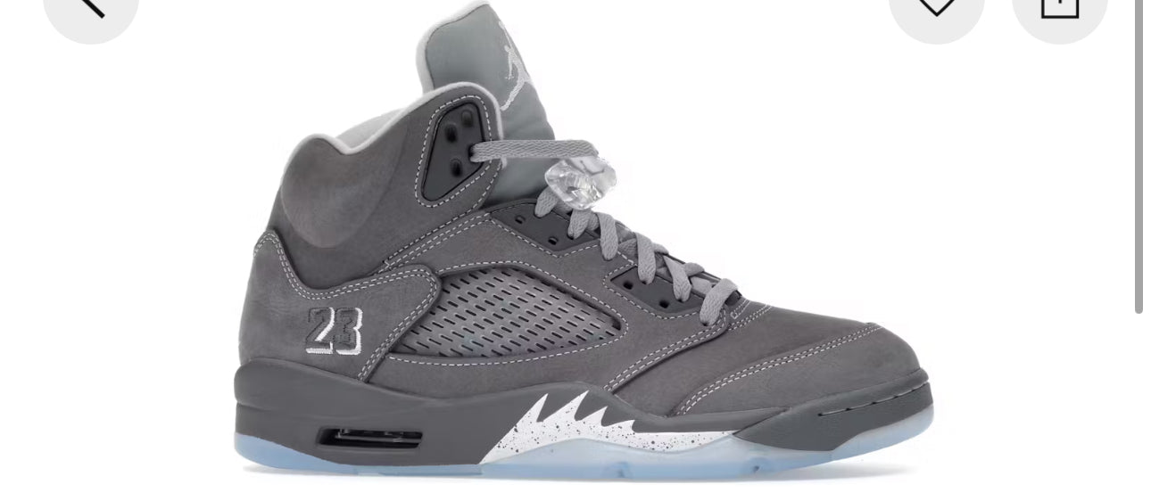 Jordan 5 Retro “Wolf Grey”