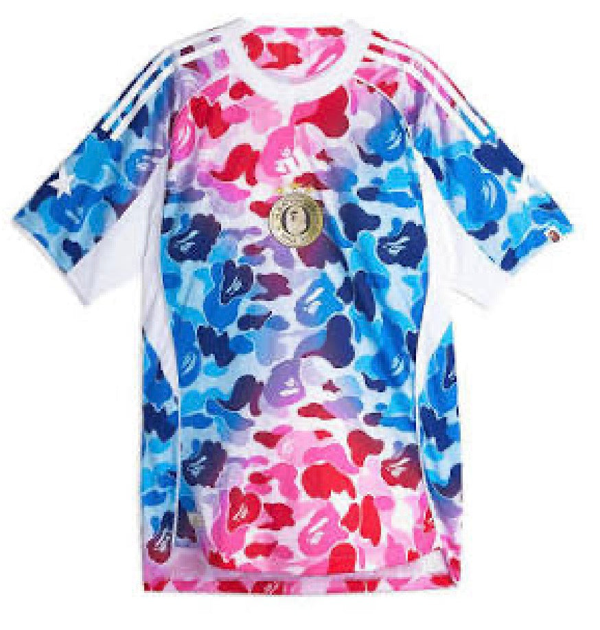 A Bathing Ape Bape x Adidas Soccer Jersey
