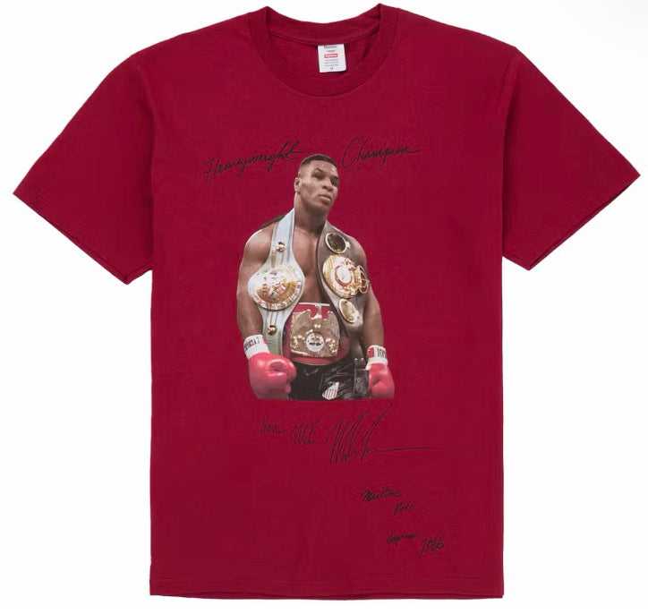 Supreme x Martine Rose “Champion” Tee Cardinal FW26