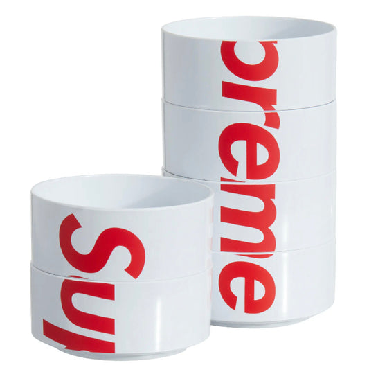 Supreme Heller Bowls (Set Of 6) White (SS23)