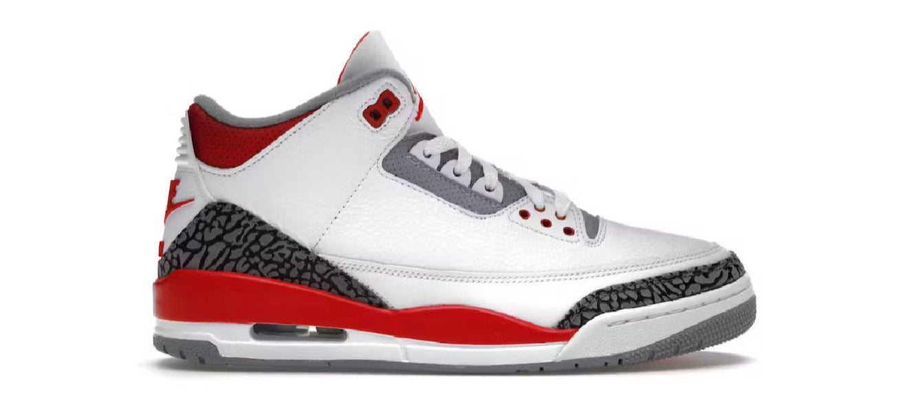 Jordan 3 Retro “Fire Red” (2022)