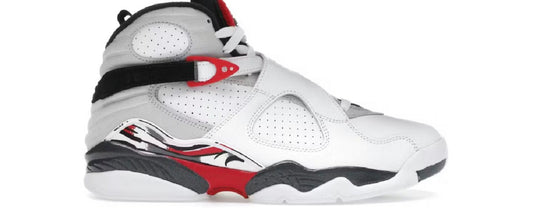 Jordan 8 Retro “White True Red”