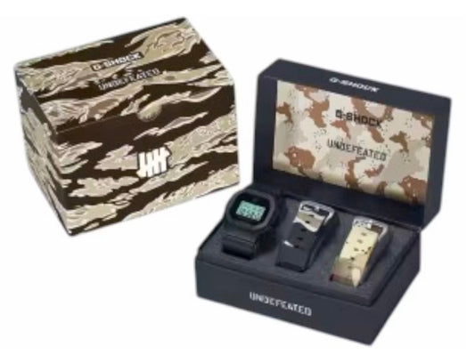 Undefeated x G-Shock DWE5600 Boxed Set