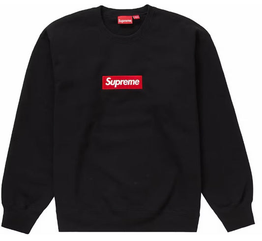 Supreme Black Box Logo Crewneck