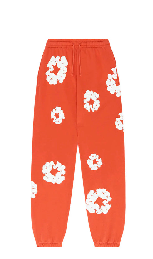 Denim Tears Wreath Sweatpants Orange