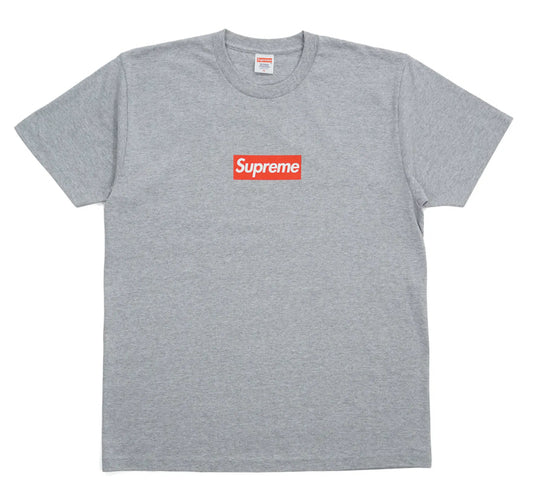 Supreme “20th Anniversary Box Logo” Tee Grey