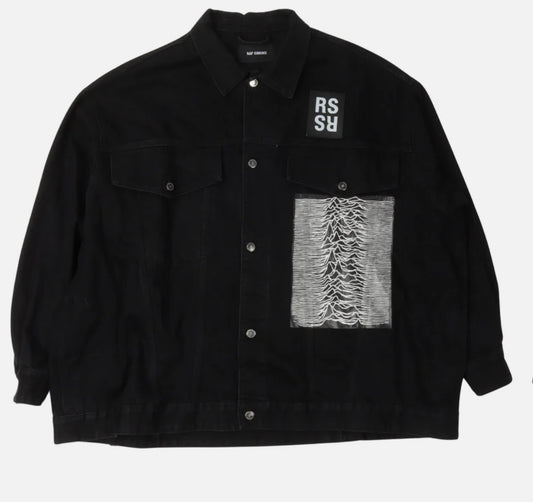 RAF Simmons x Joy Division “Unknown Pleasure” Jacket