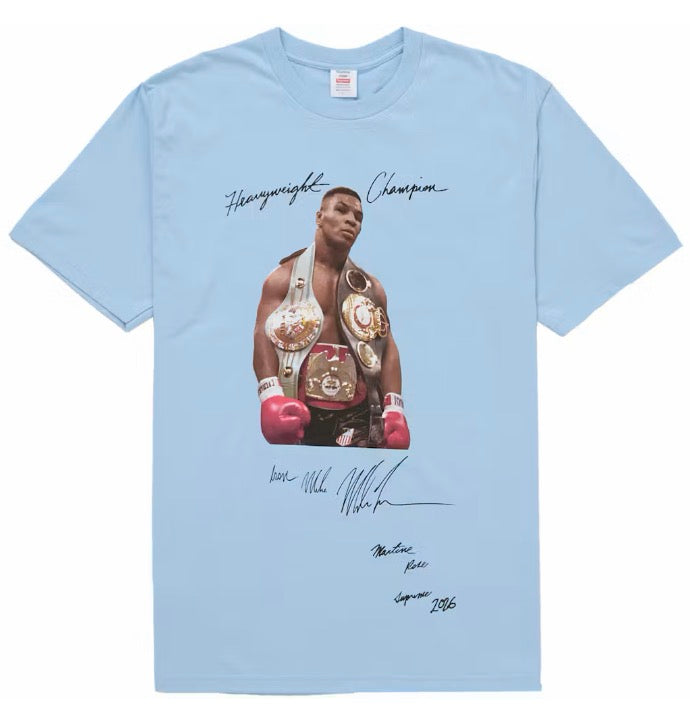 Supreme x Martine Rose “Champion” Tee Blue FW26