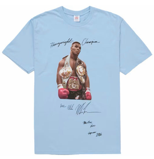 Supreme x Martine Rose “Champion” Tee Blue FW26