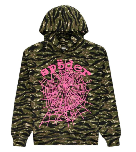 Sp5der OG Web V2 Camo Hoodie