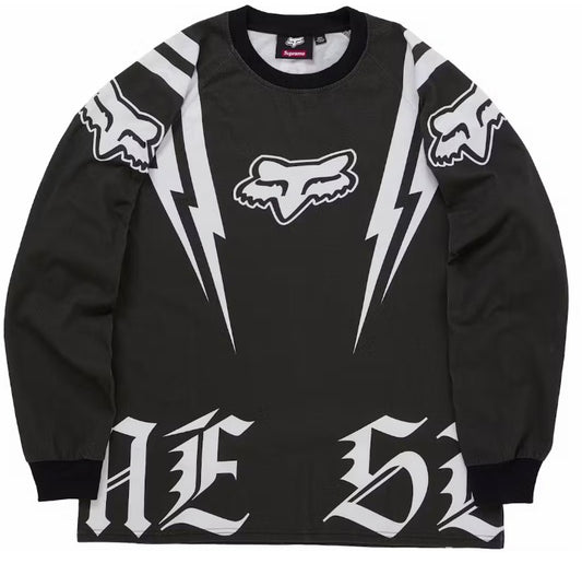 Supreme x Fox Racing L/S Top Black