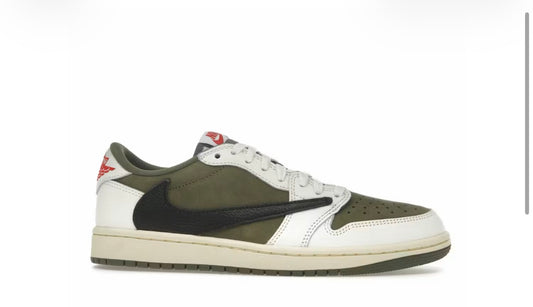 Jordan 1 Retro Low “Travis Scott Medium Olive”
