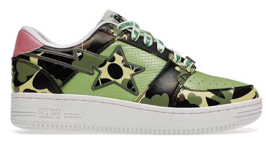 A Bathing Ape Bape x UNKLE Mo’ Wax Bapesta Low