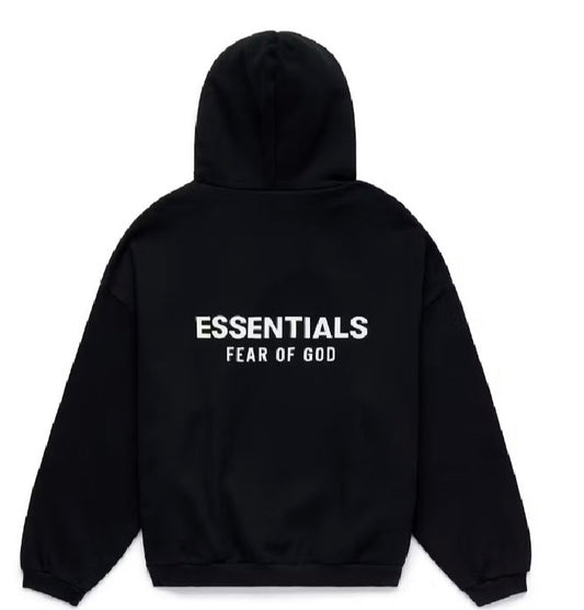 Essentials Fleece Hoodie Black