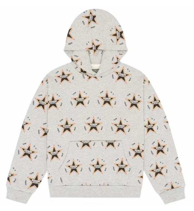 Denim Tears “Every Star Is A Tear” Hoodie Grey