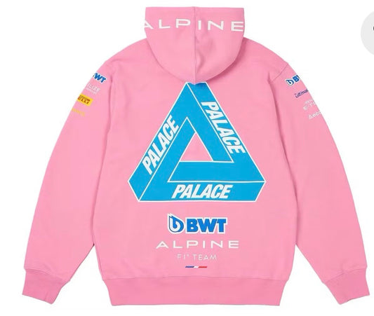 Palace x Kappa For Alpine Hood 'Pink'