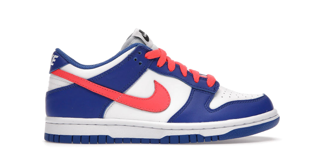 Nike Dunk Low “Bright Crimson Game Royal”