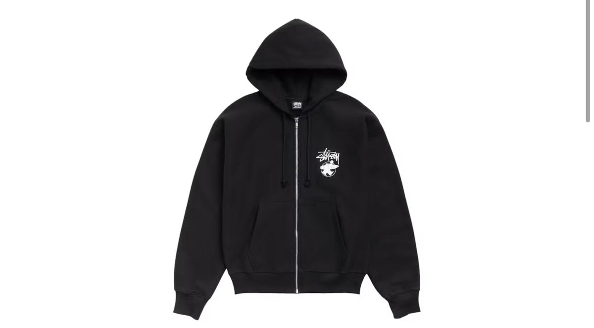 Stussy “Long Haul” Zip Hoodie