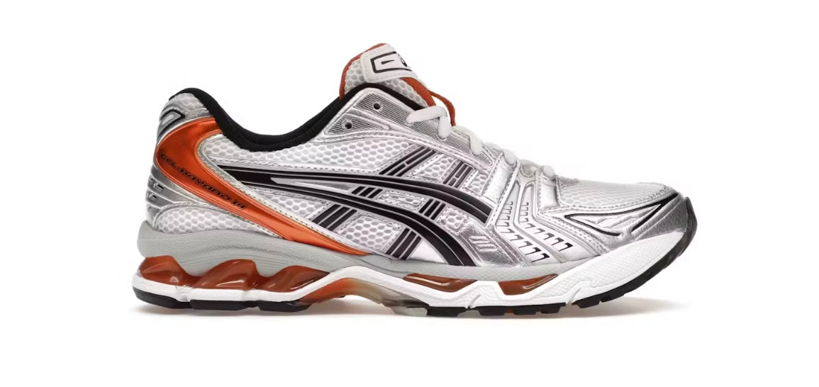 ASICS Gel-Kayano 14
White Piquant Orange