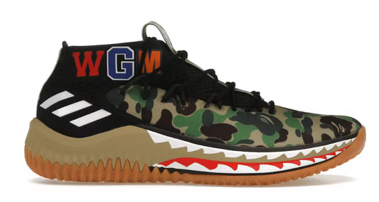 Bape x Adidas Dame 4 “Bathing Ape Camo”