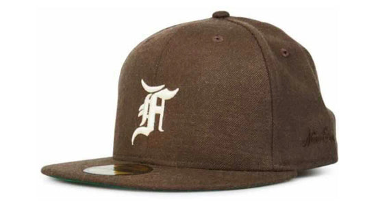 Essentials New Era “Brown/White” Fitted Hat