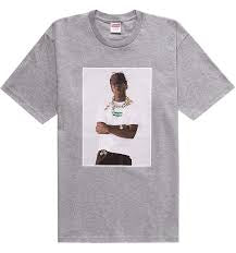 Supreme “Tyler The Creator” Photo Tee Heather Grey FW24