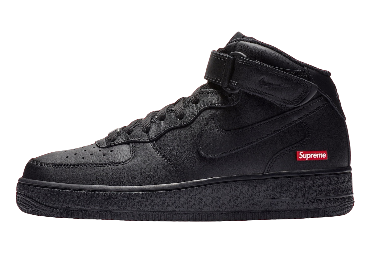 Nike Air Force 1 Mid
Supreme Black