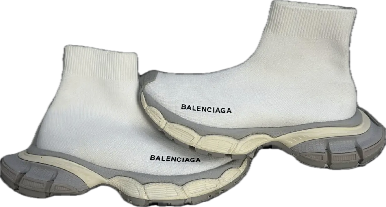 Balenciaga 3XL Sock Runner White