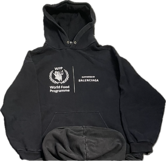 Balenciaga WFP Hoodie Black