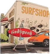 Godspeed “Surf Shop” Tee