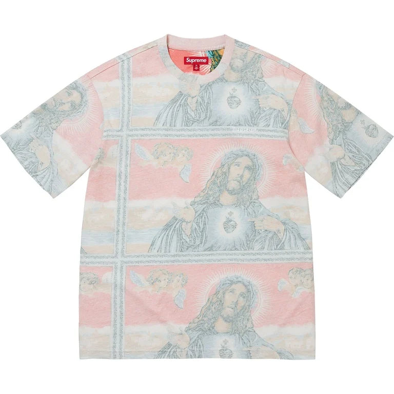 Supreme “Jesus” S/S Top Red FW25
