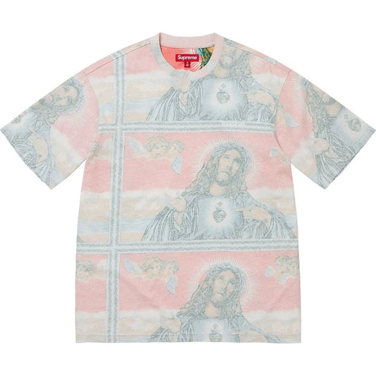 Supreme “Jesus” S/S Top Red FW25
