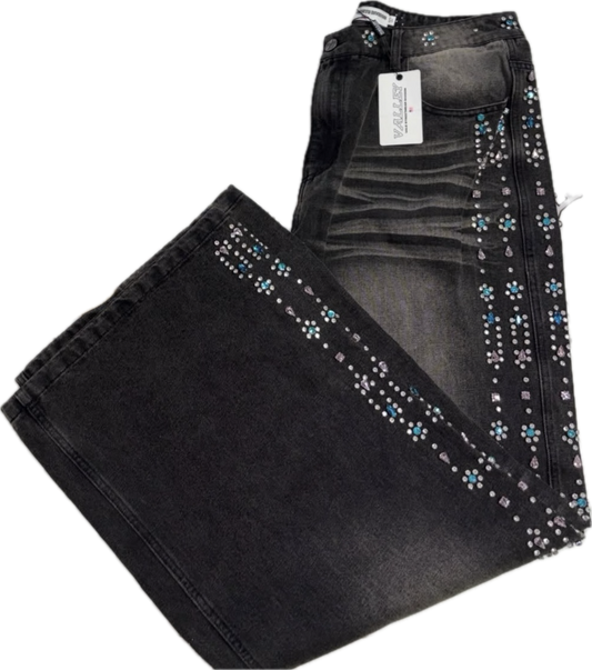 Vale Rhinestone Denim