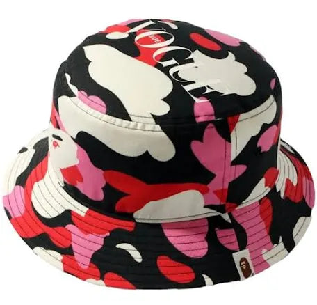 A Bathing Ape Bape x Vogue ABC Camo Bucket Hat