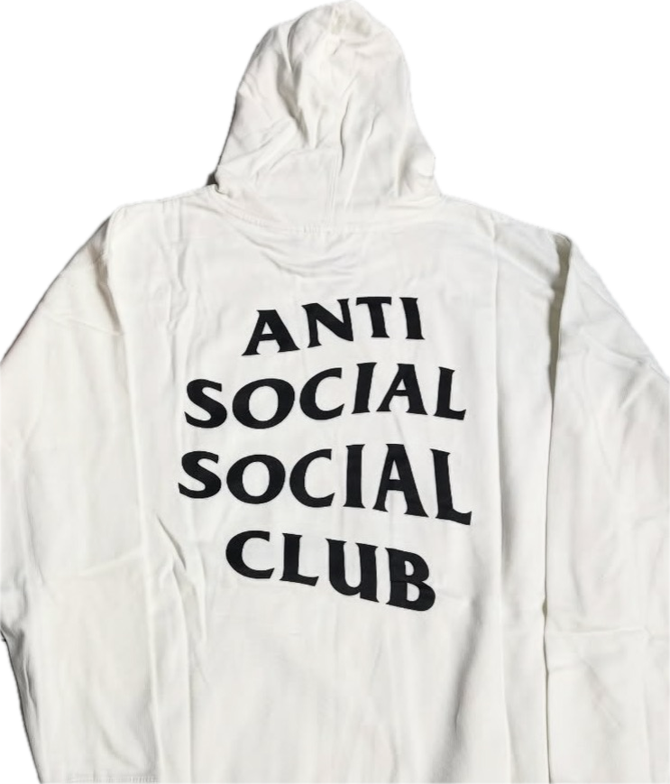 Anti Social Social Club Line Friends Sally Duck Hoodie White