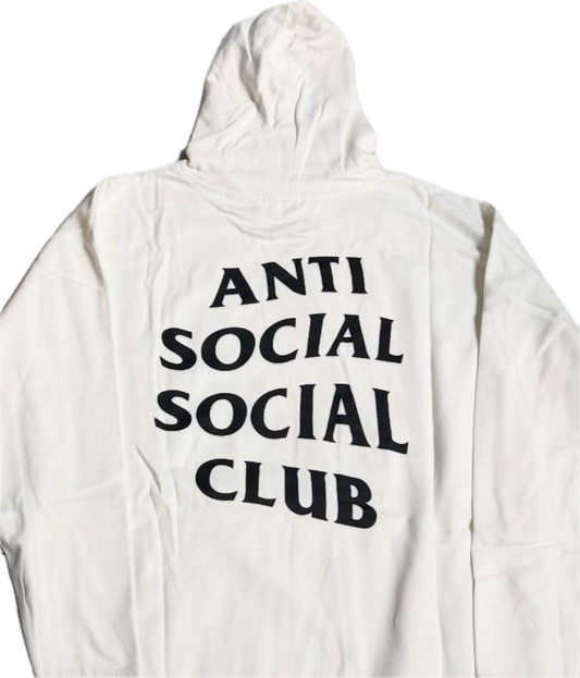 Anti Social Social Club Line Friends Sally Duck Hoodie White