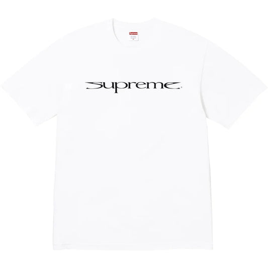 Supreme “Sharp” Tee White FW26